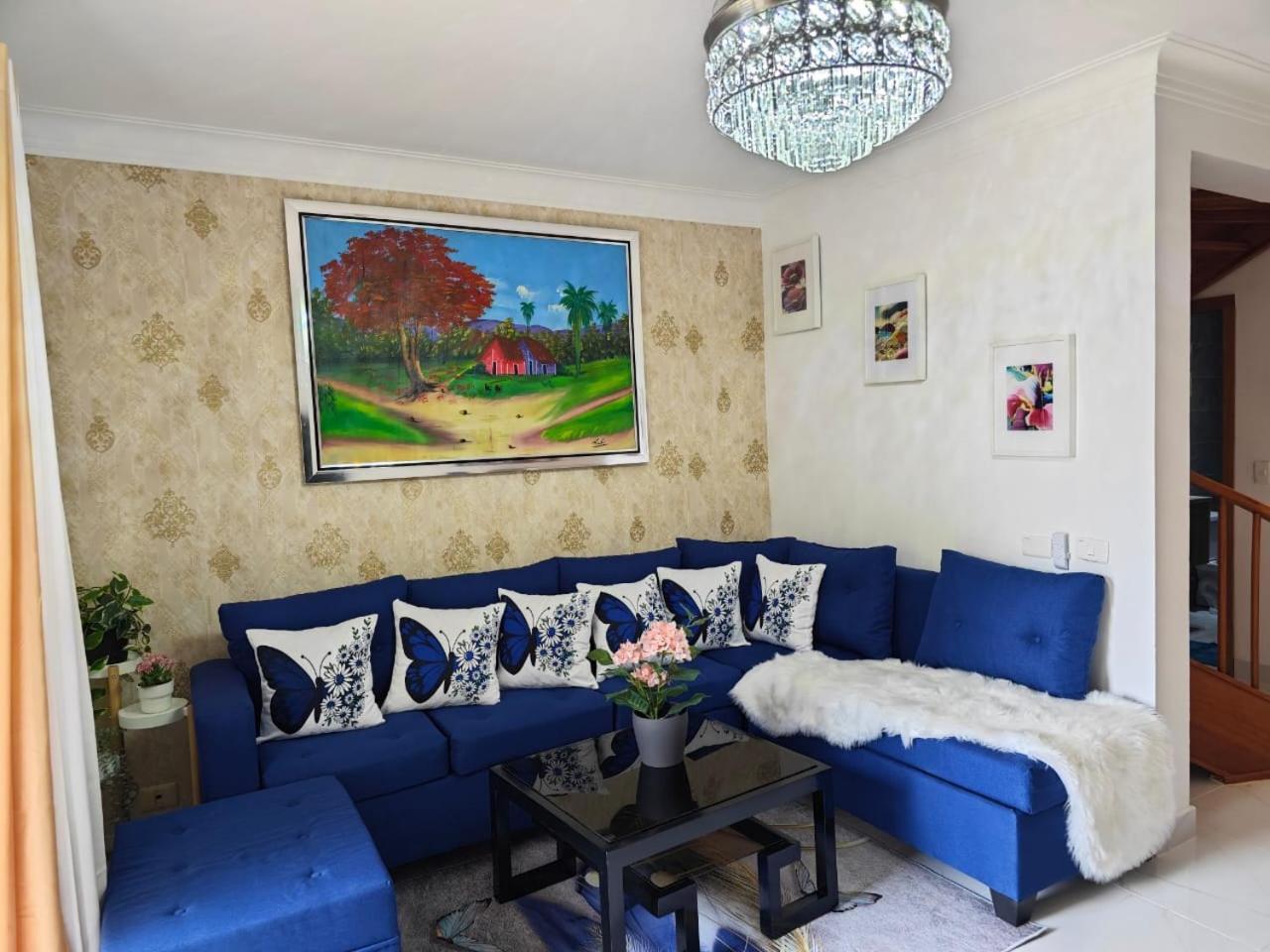 Residencial Las Palmeras De Willy Бока Чика Екстериор снимка