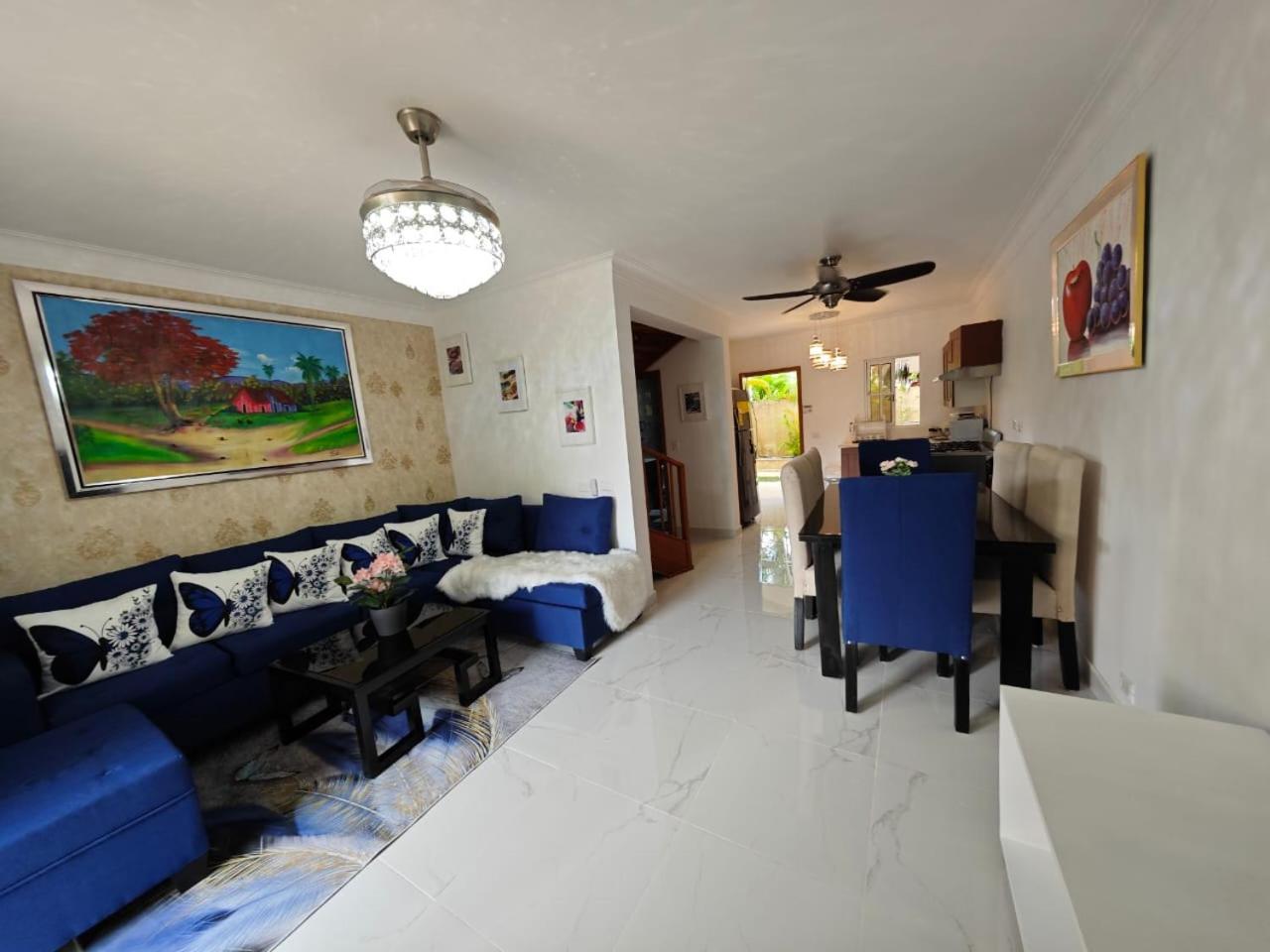 Residencial Las Palmeras De Willy Бока Чика Екстериор снимка